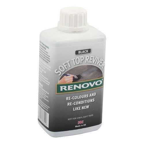 RENOVO black fabric soft top reviver - bottle - 500ml - MX10114