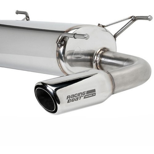 POWER PULSE RACING BEAT rear silencer for Mazda MX5 NA