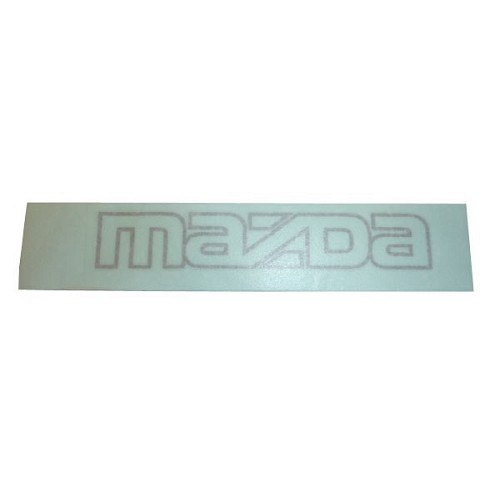     
                
                
    Autocollant d'origine pour Mazda MX5 NA - Gris clair - MX10276
