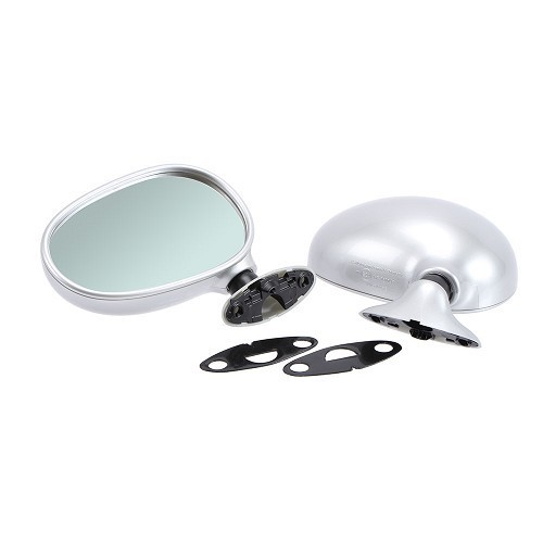  Pair of mirrors for Mazda MX5 NA - Grey - MX10585 