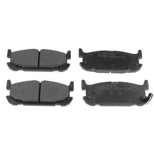  Pastilhas de travão traseiro para chassis desportivo Mazda MX5 NBFL 1.6L e 1.8L - MX10676 