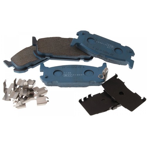  Pastilhas de travão traseiro para chassis desportivo Mazda MX5 NBFL 1.6L e 1.8L - Original - MX10679 