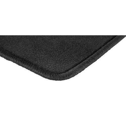 Original black floor mats with embroidered MX5 logo for Mazda MX5 NA and NB - MX10777