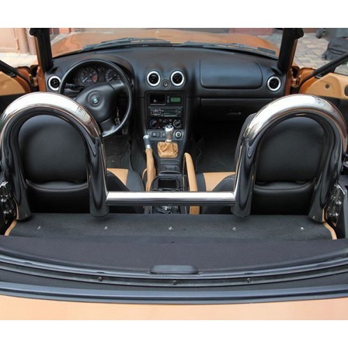 Barra de estilo com malha de plexiglass para Mazda MX5 NA e NB - MX10822