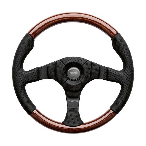  MOMO Darkfighter Wood Steering Wheel - MX10869 