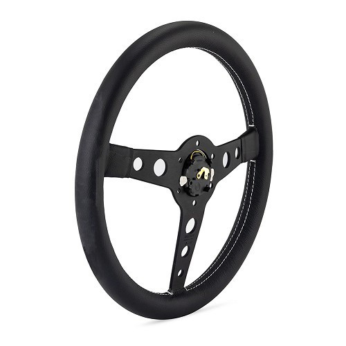 MOMO Prototipo steering wheel with black aluminium spokes - MX10886