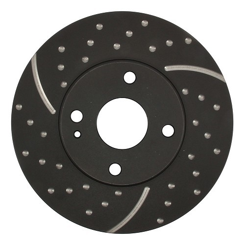 Disques de frein avant rainurés / pointés Sport EBC GD pour Mazda MX5 NA, NB et NBFL - la paire - MX11266