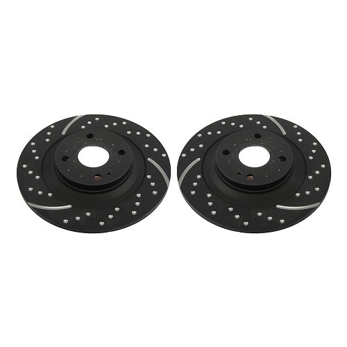 EBC GD Sport grooved/spiked rear brake discs for Mazda MX5 NBFL - sold in pairs - MX11467
