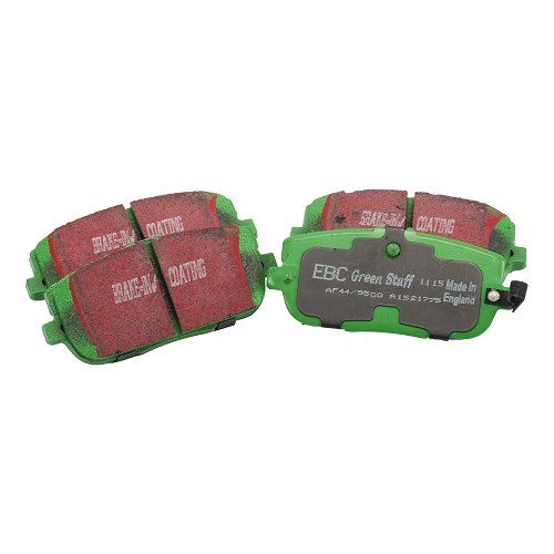  Pastillas de freno traseras EBC verdes para Mazda MX5 NC y NCFL - MX12019 