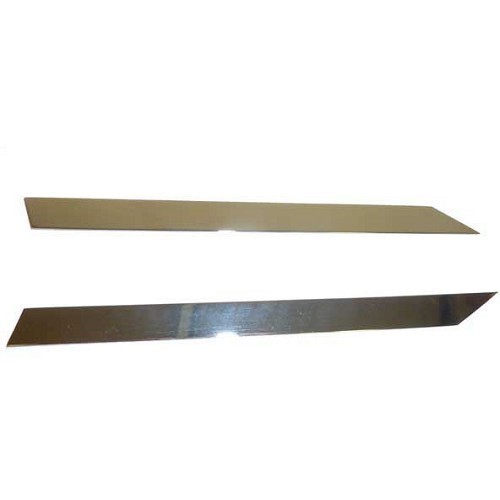  Chrome-plated fixed quarter light pillar trim for Mazda MX-5 NC (pair) - MX12541 