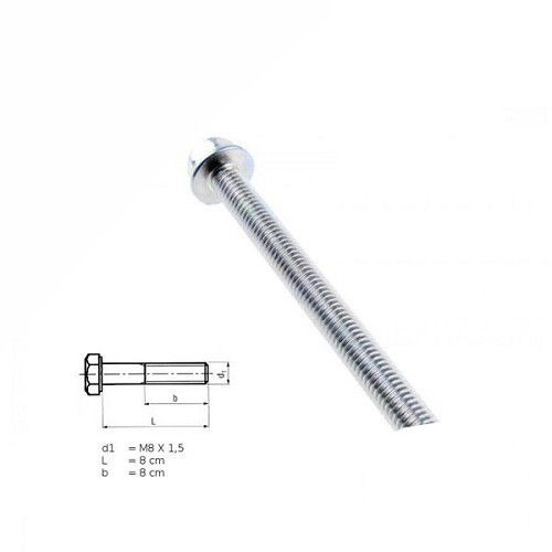  Tornillo de tensión superior del alternador para Mazda MX5 NA 1.8 L - MX13015 