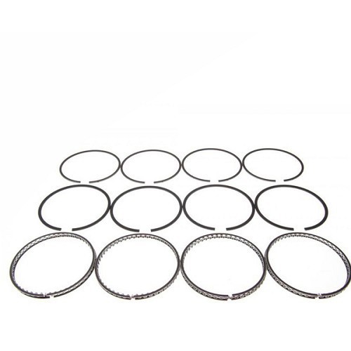  Jeu de segments côte réparation 0,25 mm pour Mazda MX5 NA 1,6L 115 CV - MX13585 