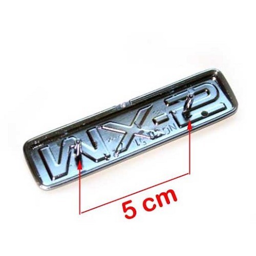 Logo cromato "MX-5" per Mazda MX5 NB e NBFL - MX14710