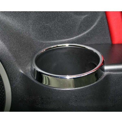  Chrome-plated cup holder trims for Mazda MX-5 NC - MX15154 