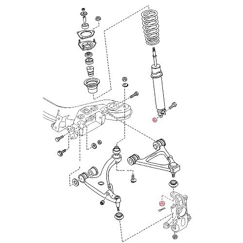 Ecrou n°89 multi usages pour Mazda MX-5 NC NCFL - MX15634