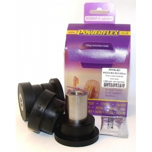  Silenciador POWERFLEX de la horquilla inferior delantera para el Mazda MX5 NC y NCFL - MX16206 