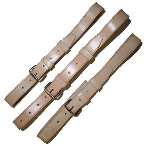  Beige leather luggage straps for Mazda MX-5 NA NB NBFL NC NCFL - MX16903 