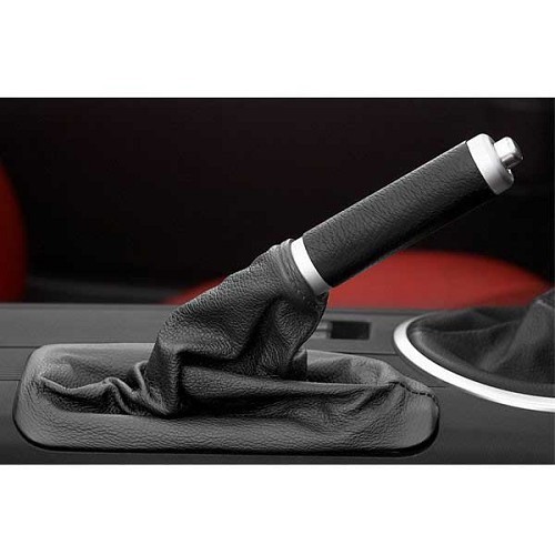  Black leather handbrake boot for Mazda MX-5 NC - MX17725 