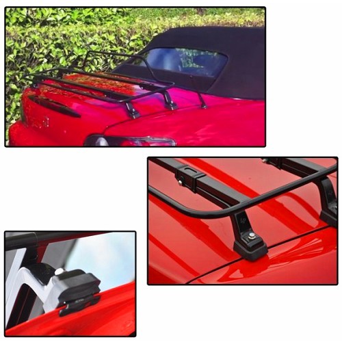  Mazda MX5 NA and NB-NBFL AZUR black steel luggage rack - MX18979 