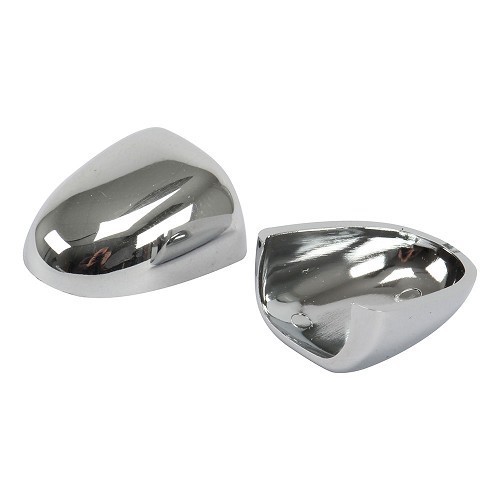 Chrome-plated washer nozzle covers for Mazda MX-5 NA - 20 mm - sold in pairs - MX19015