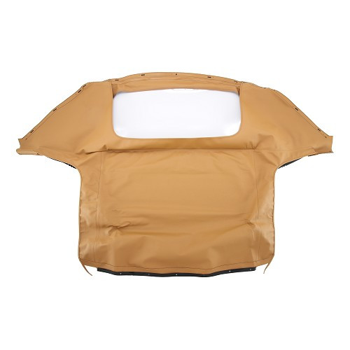  Vinyl soft top for Mazda MX-5 NA with soft zip window - Mazda Beige - Standard quality - MX25012 