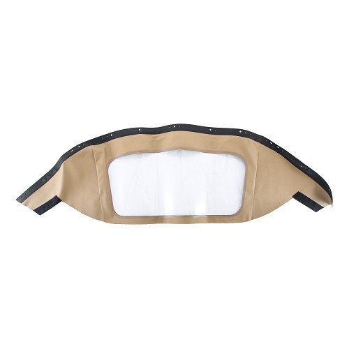  Zachte PVC achterruit voor originele Mazda MX-5 NA soft top - Licht Beige - MX25068 