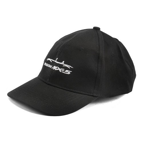  Casquette de sport brodée Mazda Mx5 - Blanc - MX25666 