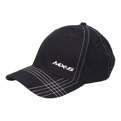  Mazda MX-5 "RACE" Cap schwarz mit Logo Weiß - MX25667 