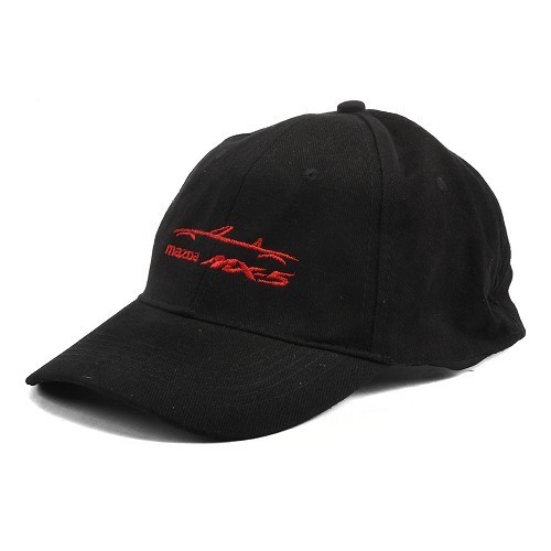  Embroidered sport cap Mazda MX5 - Red - MX25670 