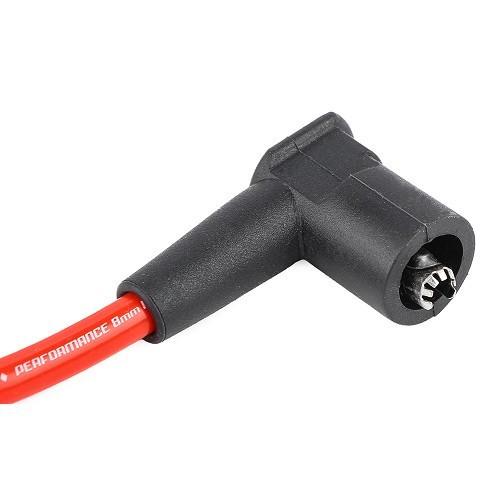 Cable de encendido de silicona de 8mm para Mazda MX5 NA - Rojo - MX25728