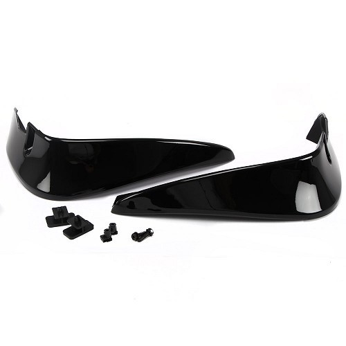  Paire de bavettes avant pour Mazda MX5 NA - Noir PZ - MX25882 