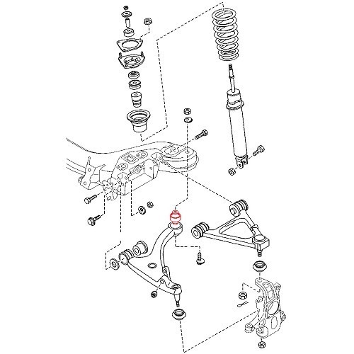 Silenciador frontal para Mazda MX-5 NC e NCFL - lado esquerdo - MX26168