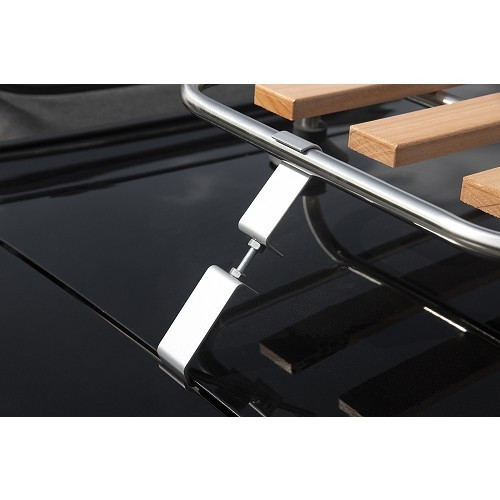 Veronique 3-bar luggage rack for Mazda MX5 NA and NB - Stainless steel - MX26966