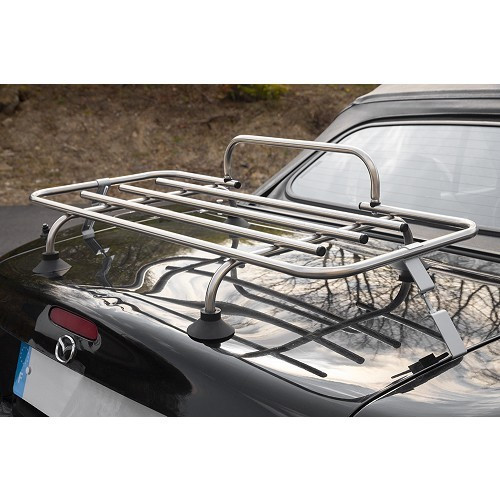  Veronique 3-Bar Bagagerek voor Mazda MX5 NA en NB - Aluminium - MX26972 