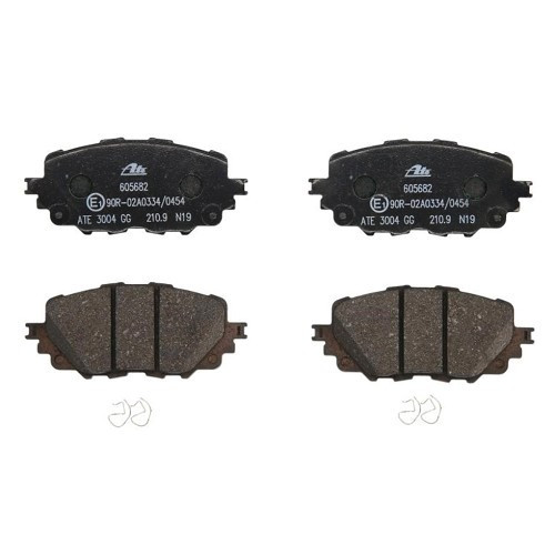     
                
                
    ATE front brake pads for Mazda MX5 ND - MX42002
