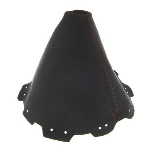  Soufflet de levier de vitesse en Alcantara avec surpiqûres rouge pour Mazda MX5 ND - MX45001 