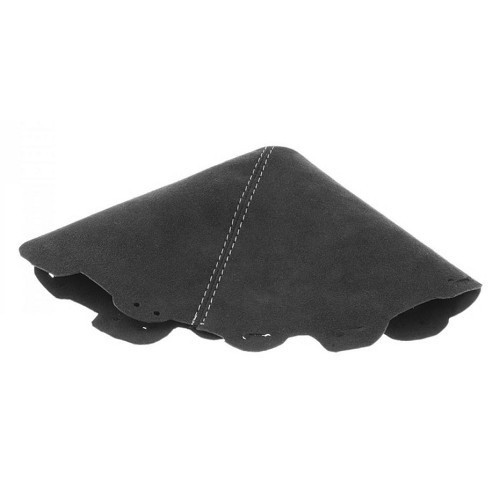 Soufflet de levier de vitesse en Alcantara avec surpiqûres grises pour Mazda MX5 ND - MX45003