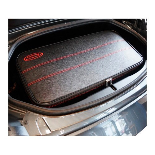 Bagagerie sur-mesure avec coutures rouges pour Mazda MX5 ND - MX45019