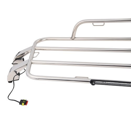 Chrome AERO luggage rack with integrated brake light for Mazda MX5 ND - MX46011