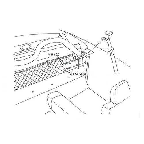 RollBar chromé en inox sans saute-vent pour Mazda MX5 NA NB et NBFL - MXX1081