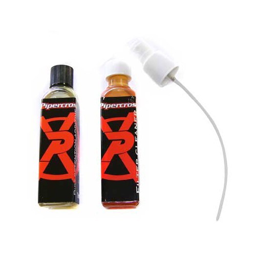 Kit d'entretien complet sans gaz PIPERCROSS pour filtres à air sport performance en mousse - flacons 75ml