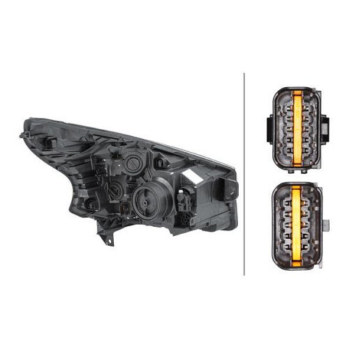  Left front headlight original type for Opel Vivaro B X82 (06/2014-01/2023) - NO0008-1 