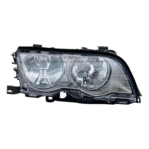  Originele koplamp rechtsvoor voor Bmw 3-serie E46 berline en Touring fase 2 (09/2001-02/2005) - NO0087 