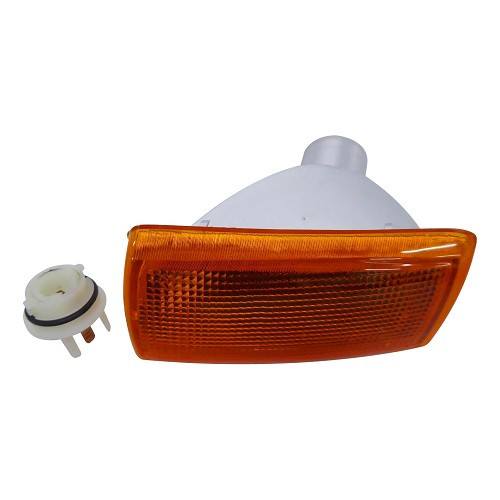  Intermitente delantero derecho naranja original Hella para Opel Corsa A - NO0237 