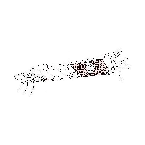  Piso delantero izquierdo para Opel Kadett C (1973-1979) - OP10138 