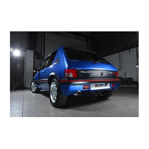 Auspuffanlage Inox MILLTEK für Peugeot 205 GTI - PC21210