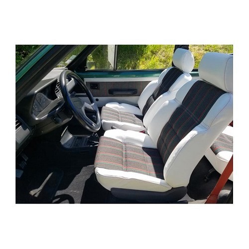  Housses complètes sur mesure pour Peugeot 205 Cabriolet Roland Garros - PE00130 