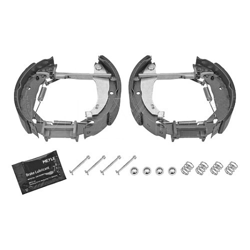  Rear brake shoes for 205 - PE00238 