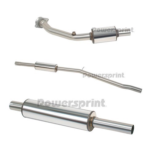  Linea in acciaio inossidabile Powersprint N-Group per 205 GTI con catalizzatore - PE30006 