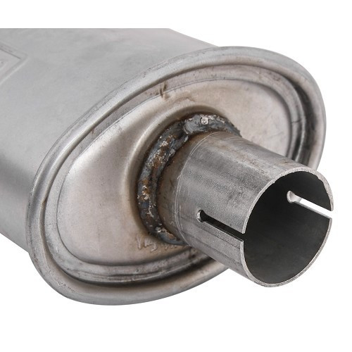 Intermediate exhaust silencer for Peugeot 205 GTI 1.6L and 1.9L - PE30040